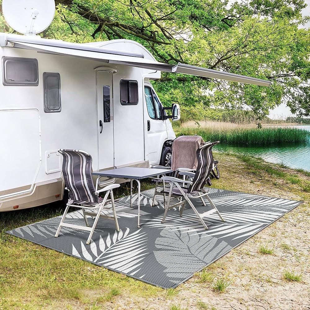 NEW Outdoor Rug - Picture 3 of 11